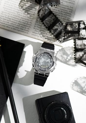 [カシオ] 腕時計 ジーショック 【国内正規品】 ミッドサイズモデル メタルカバード GM-S110-1AJF レディース ブラック, animota