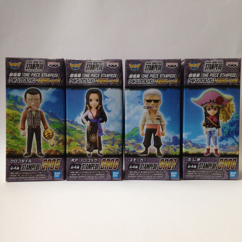 One Piece World Collectable Figure ONE PIECE STAMPEDE -SPECIAL -VOL.2 4 types set 39554 | animota