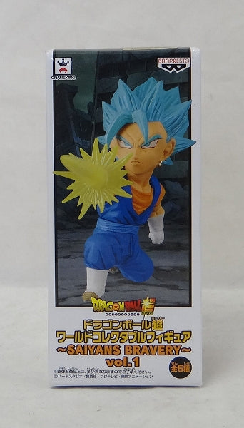 Dragon Ball Super World Collectable Figure -Saiyans Bravers -vol.1 Super Saiyan God Super Saiyan Vegett 38015 | animota