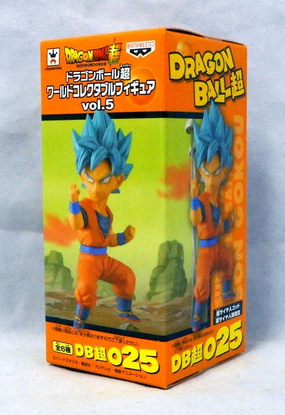 Dragon Ball Super World Collectable Figure Vol.5 DB Super 025 Super Saiyan God Super Saiyan Goku 37402 | animota
