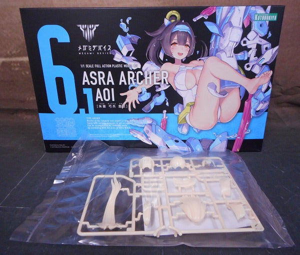 Kotobukiya Megami Device Shira (Asura) with Aoi Aoi | animota