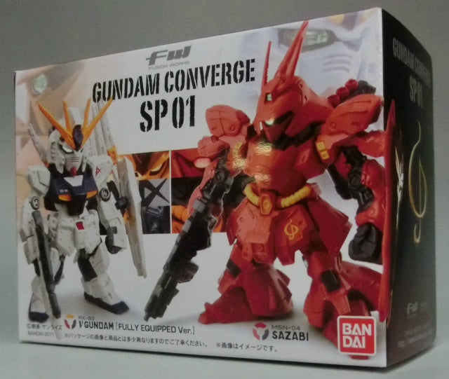 FW Gundam Converge SP01 ν Gundam & Sazabi | animota