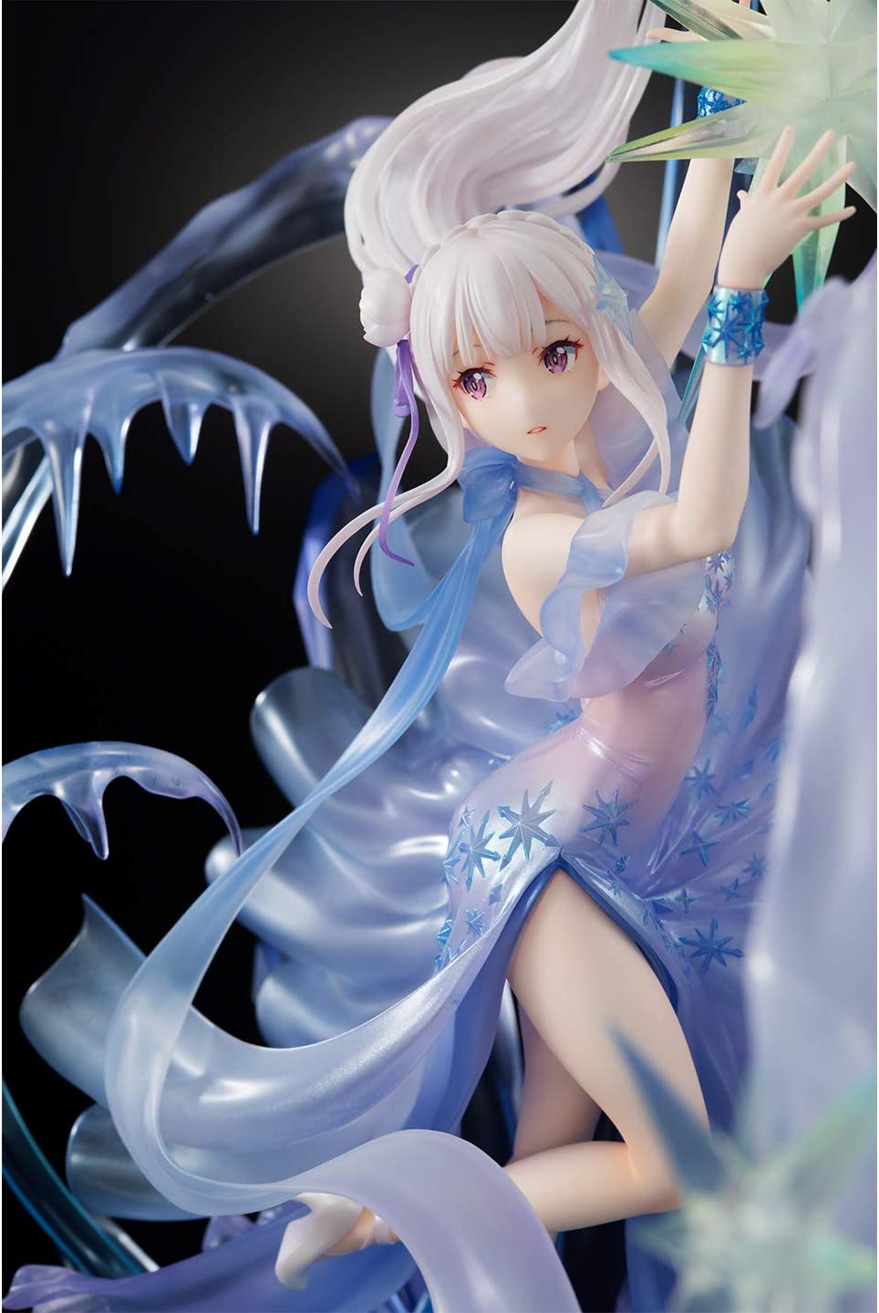 Re:ZERO -Starting Life in Another World- Emilia -Crystal Dress Ver- 1/7 Complete Figure | animota