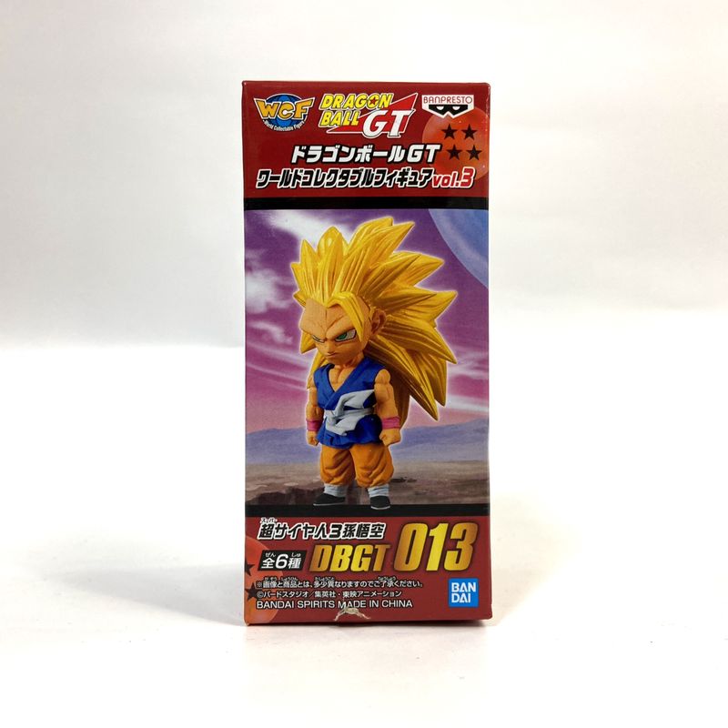 Dragon Ball GT World Collectable Figure Vol.3 DBGT013 Super Saiyan 3 Son Goku 82345 | animota