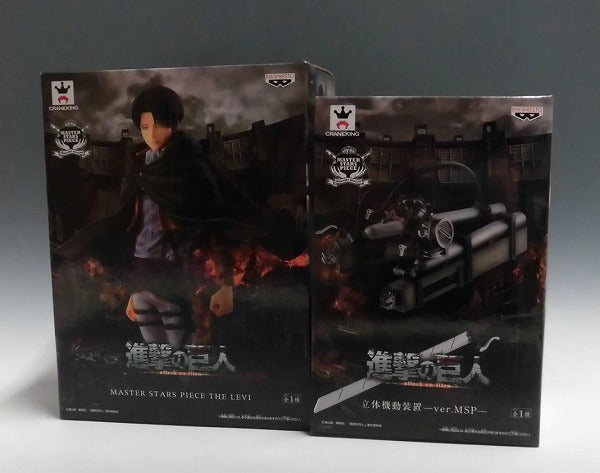 Attack on Titan Master Stars Piece Levi + S 3D Mobile device set 49089 49088 | animota