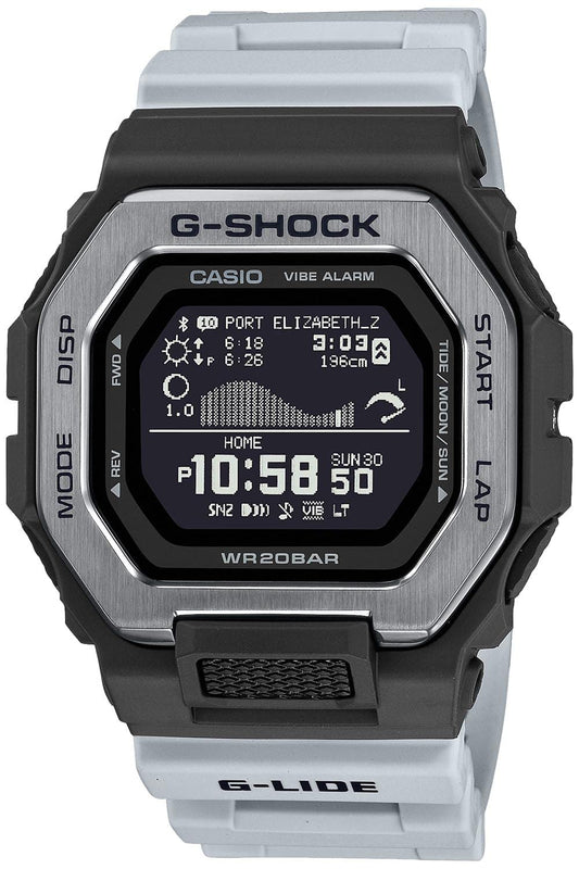 [カシオ] 腕時計 ジーショック 国内正規品 G-LIDE Bluetooth搭載 GBX-100TT-8JF メンズ グレー, animota