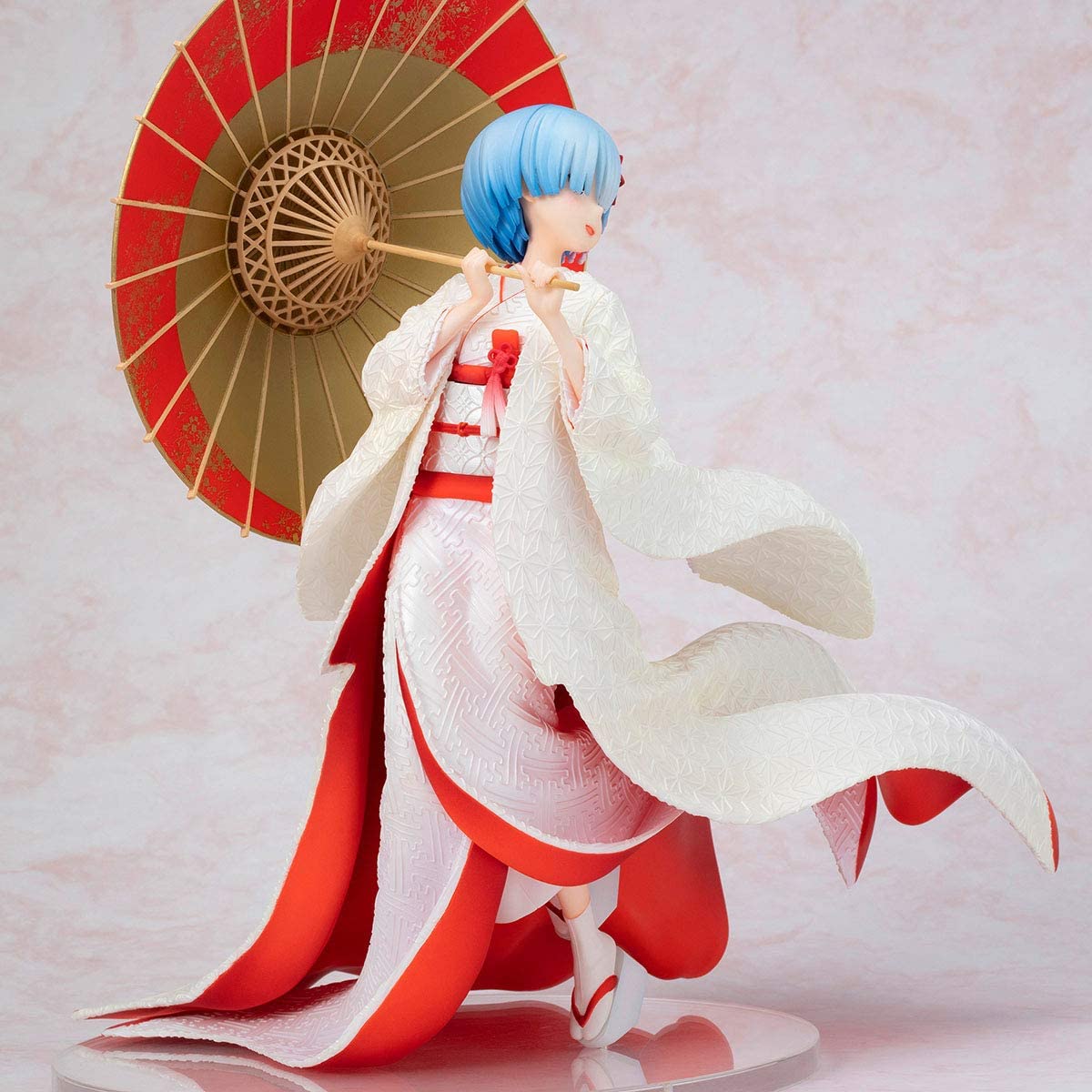 Re:ZERO -Starting Life in Another World- Rem -Shiromuku- 1/7 Complete Figure | animota