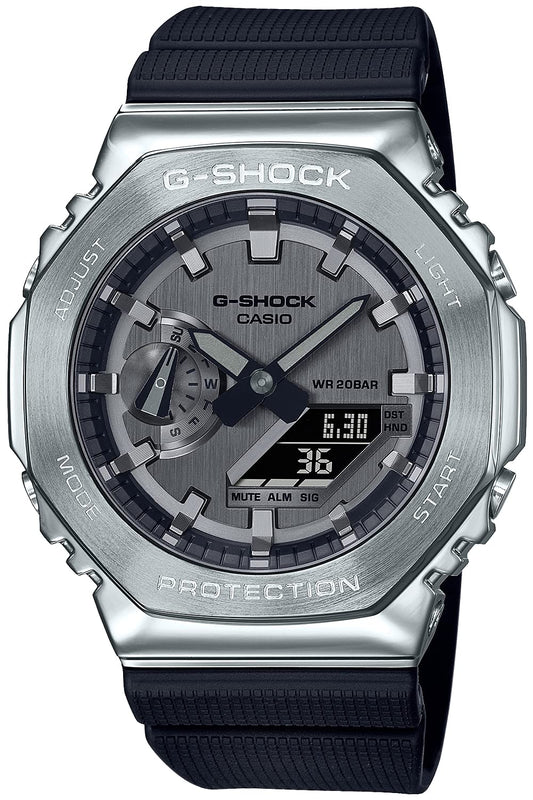 [カシオ] 腕時計 ジーショック 【国内正規品】メタルカバード GM-2100-1AJF メンズ ブラック, animota