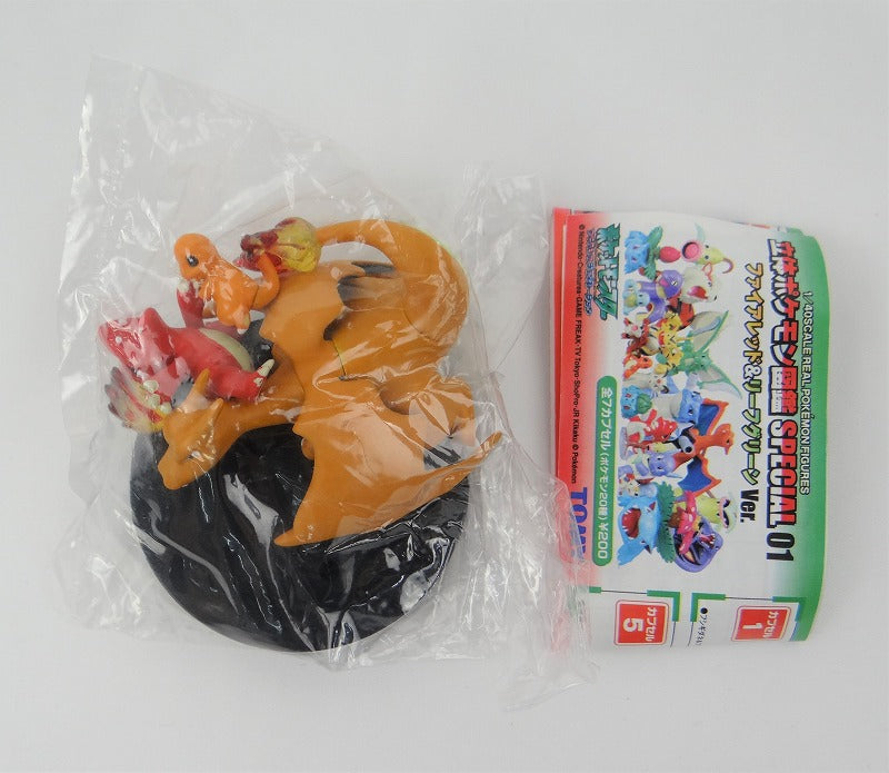 Pocket Monster Three -dimensional Pokemon Picture Book Special01 2 Lizard/Charizard/Charizard | animota