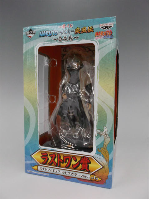 Ichiban Kuji Naruto Genden -Ichinomaki -Last One Prize Minato Figure Sepia Color Ver. 68011 | animota