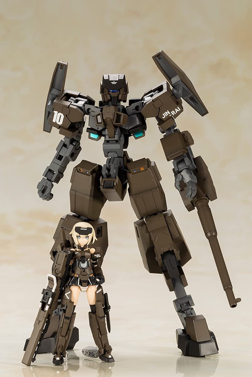 Frame Arms Girl Hand Scale Gourai with Jinrai Armor Plastic Model | animota