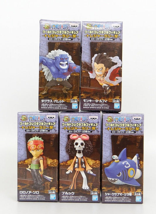 One Piece World Collectable Figure -Treasure Rally IV -Shark Submage No. 3 ver. 5 types set 39920 | animota