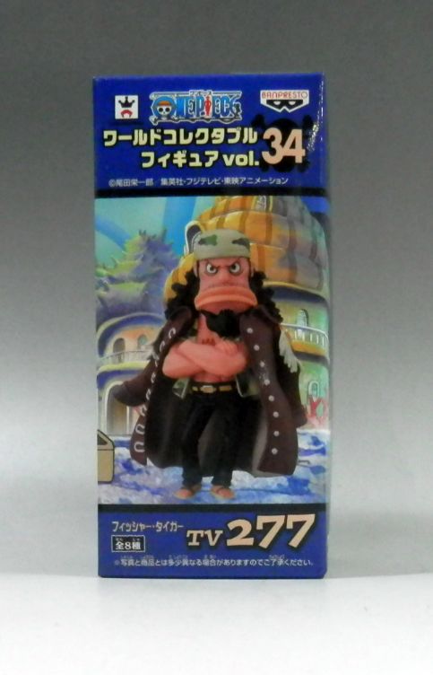 One Piece World Collectable Figure Vol.34 TV277 Fisher Tiger 48798 | animota