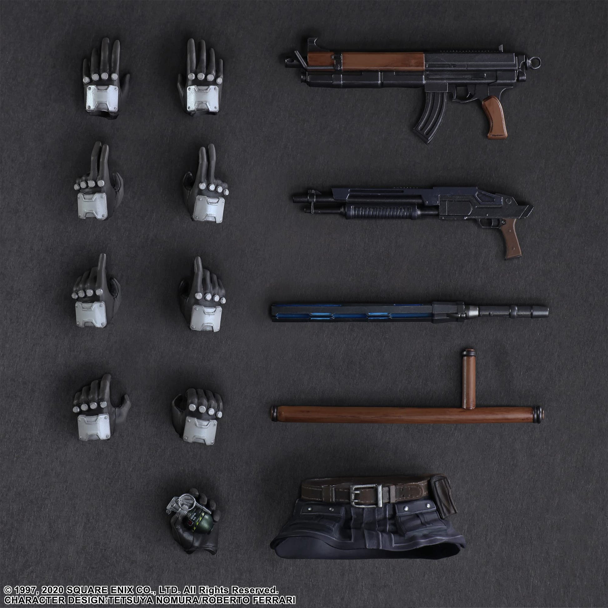 Final Fantasy VII REMAKE PLAY ARTS KAI Security Officer, Action & Toy Figures, animota