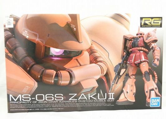 RG (Real Grade) 1/144 MS-06S Char's exclusive Zaku (Bandai Spirits version) | animota