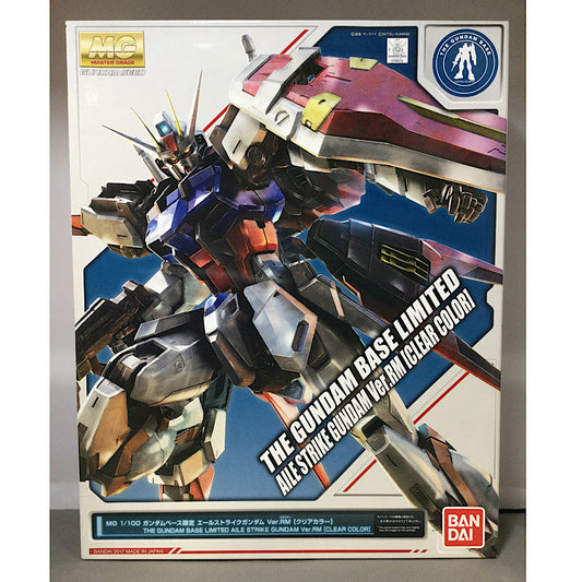 MG Gundam Base Limited Ale Strike Gundam Ver.RM [Clear Color] | animota