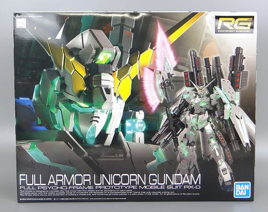 Armadura completa real de Gundam Unicorn en escala 1/144