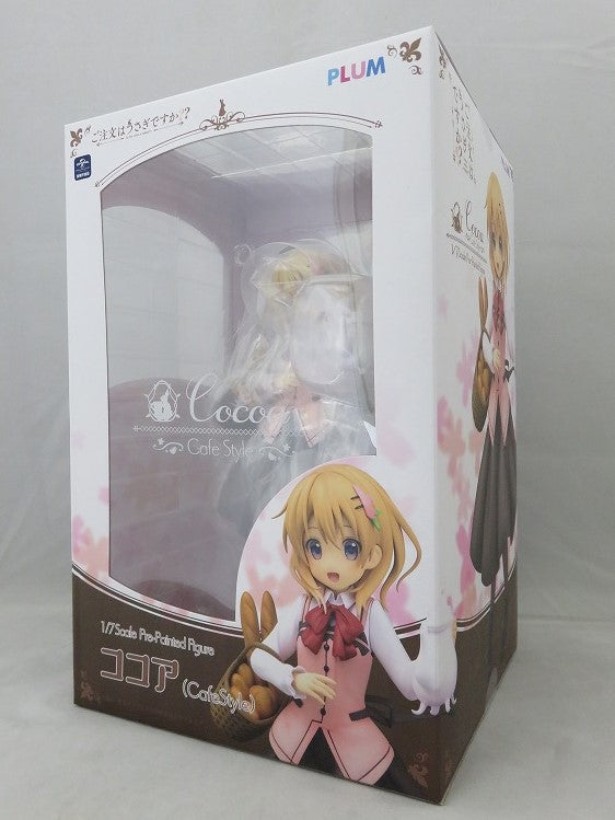 Plum (plum) cocoa (cafe style) 1/7pvc figure [2020 resale version] (Is your order a rabbit ??) | animota