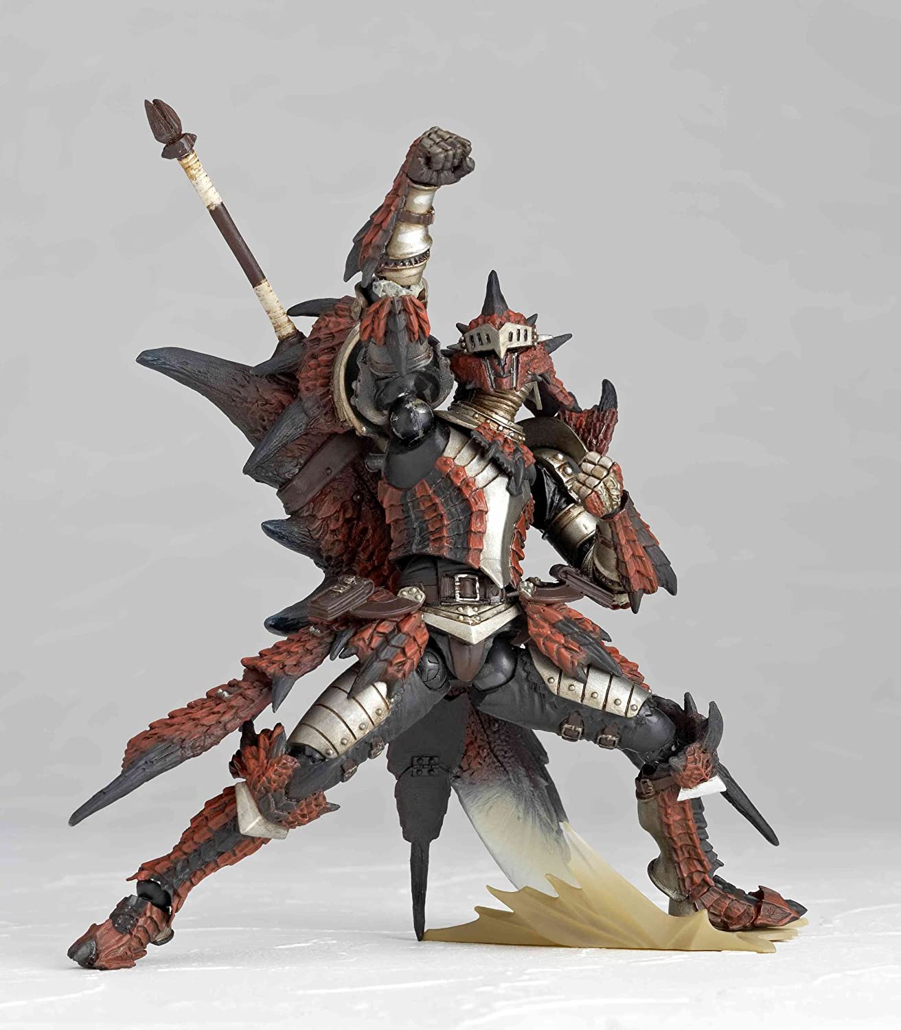 Revoltech Yamaguchi No.123 Hunter Swordsman Rathalos Series From