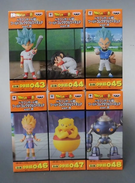 Dragon Ball Super World Collectable Figure Vol.8 6 Types Set 37714 | animota