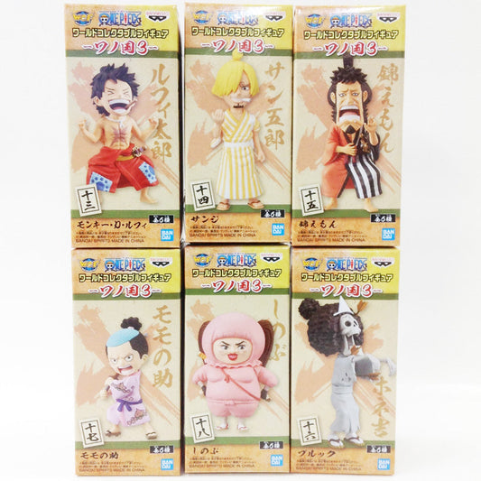 One Piece World Collectable Figure-Wano Country 3-6 Set 82001 | animota