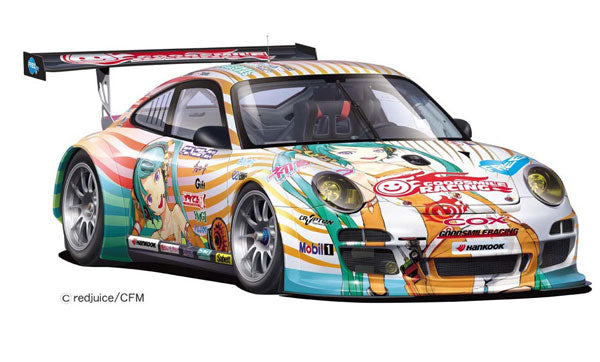 1/24 Hatsune Miku x GSR Porsche No.1 Porsche 911GT3R Type A
