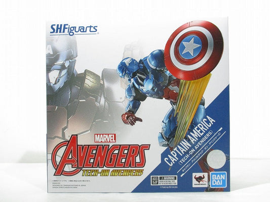S.H.Figuarts Captain America (Tech on Avengers) | animota