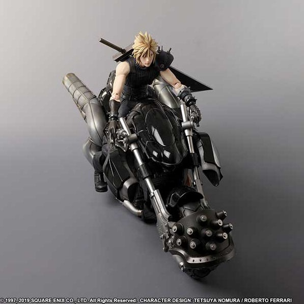 Final Fantasy VII Remake PLAY ARTS Kai Cloud Strife & Hardy-Daytona