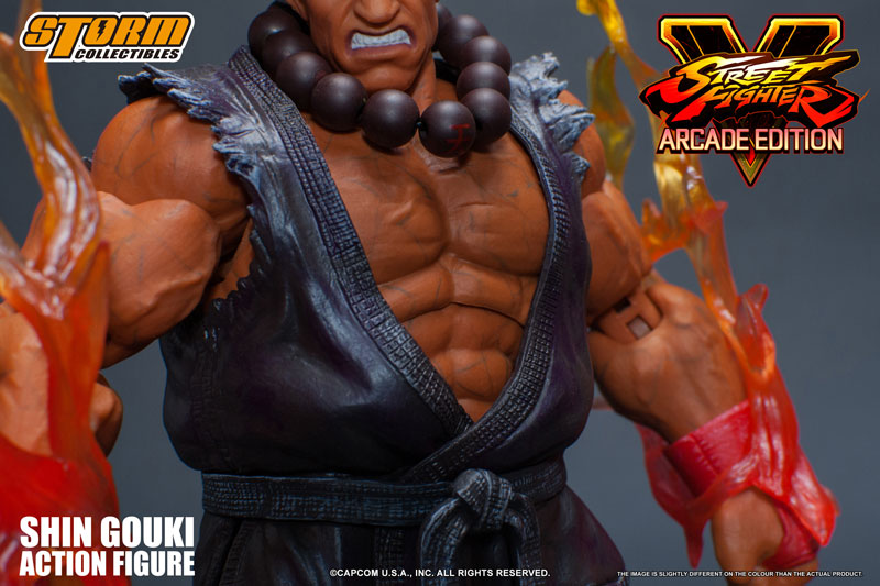 NEW Street Fighter V Akuma (Gouki) Action Figure Storm