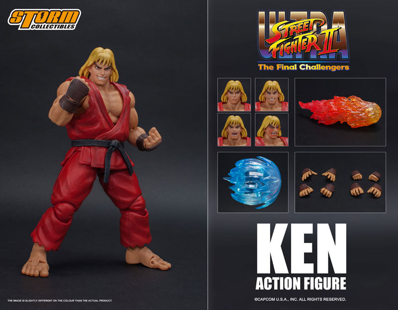 Ultra Street Fighter II The Final Challengers Action Figure Ken | animota
