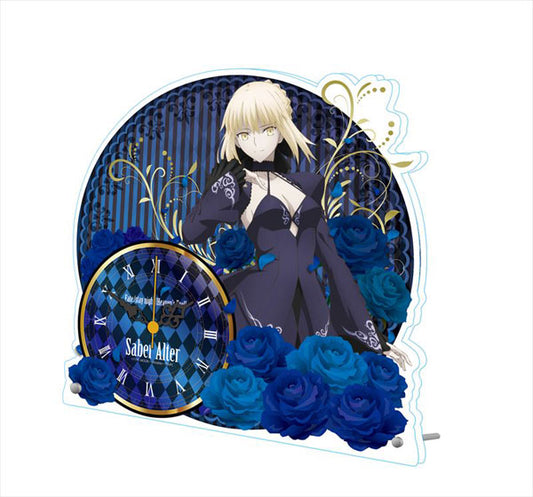 Movie "Fate/stay night [Heaven's Feel]" Acrylic Table Clock Saber Alter | animota