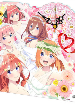 Movie "The Quintessential Quintuplets" Acrylic Table Clock