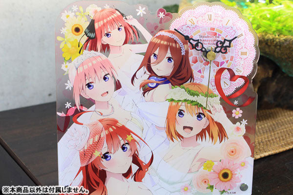 Movie "The Quintessential Quintuplets" Acrylic Table Clock | animota