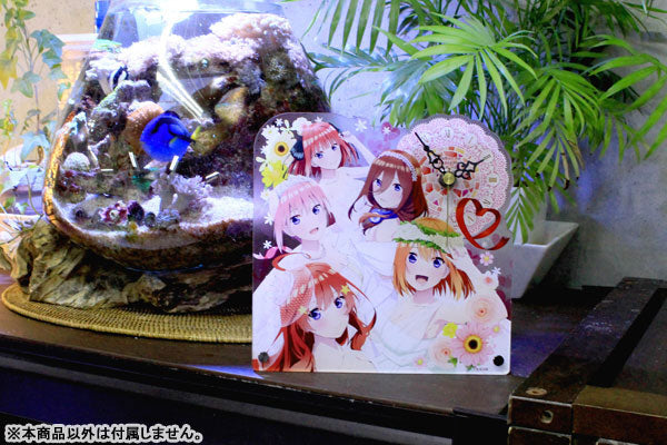 Movie "The Quintessential Quintuplets" Acrylic Table Clock | animota