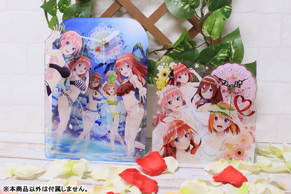 Movie "The Quintessential Quintuplets" Acrylic Table Clock | animota