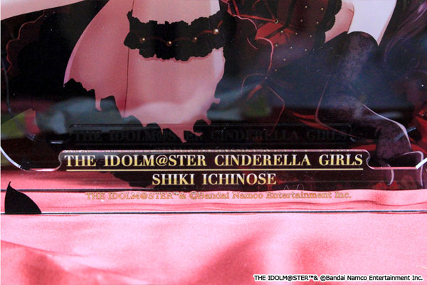 THE IDOLM@STER Cinderella Girls BIG Acrylic Table Clock Shiki Ichinose Invitation Dive + Ver. | animota