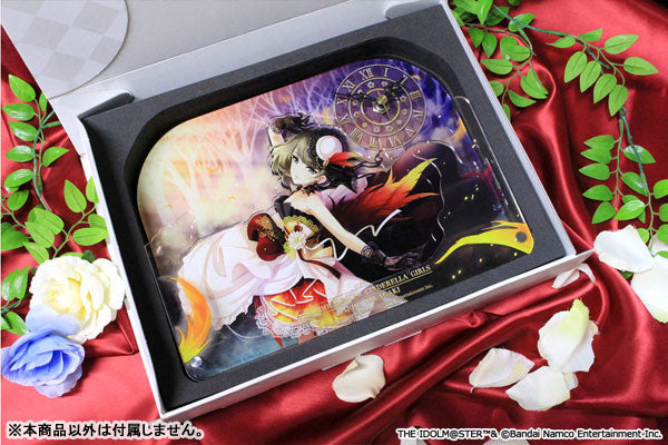 THE IDOLM@STER Cinderella Girls BIG Acrylic Table Clock Kaede Takagaki Eternal Plume + Ver. | animota