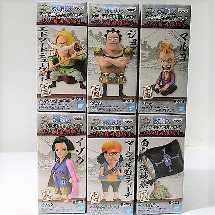 One Piece World Collectable Figure-Wano Country Reminiscence 3-6 Types Set 2545866 | animota