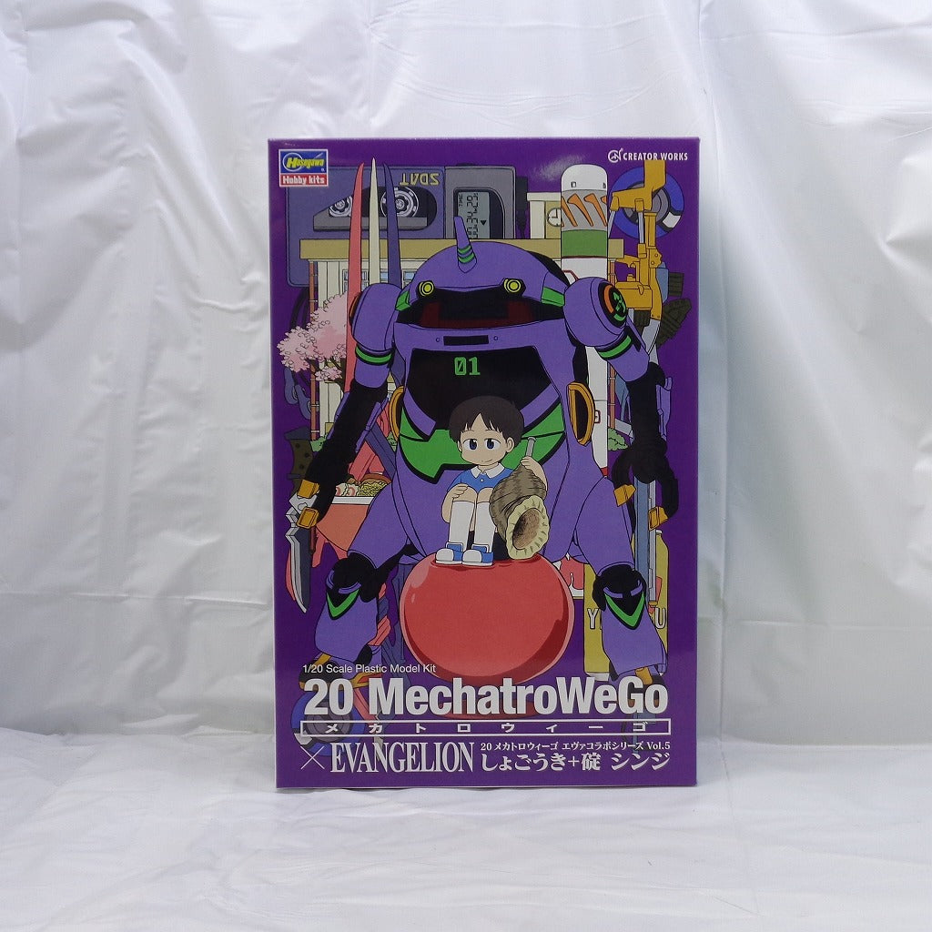 Hasegawa 20 Mechatro Wego Eva Collaboration Series Vol.5 "Shogooki"+Shinji Ikari SP518 | animota