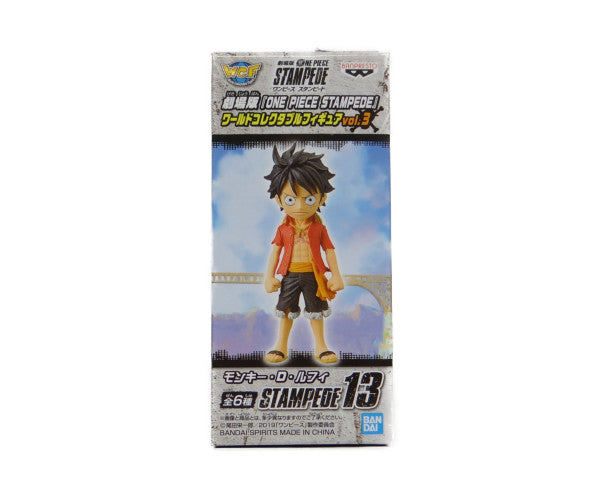 One Piece World Collectable Figure ONE PIECE STAMPEDE vol.3 Monkey D. Luffy 39754 | animota