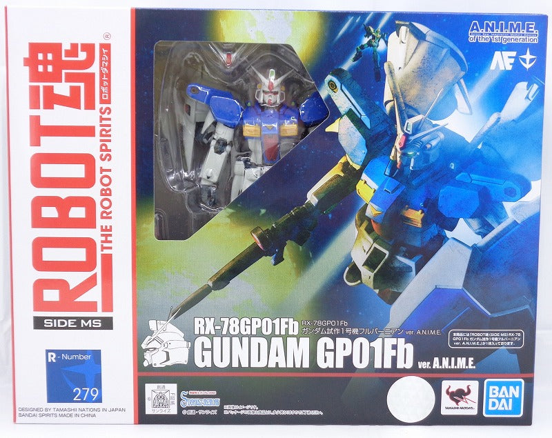 ROBOT Soul 279 RX-78GP01FB Gundam Prototype No. 1 Full Bernian Ver. A.N.I.M.E. | animota