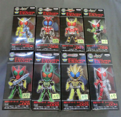 Kamen Rider World Collectable Figure Vol.1 8 types set | animota