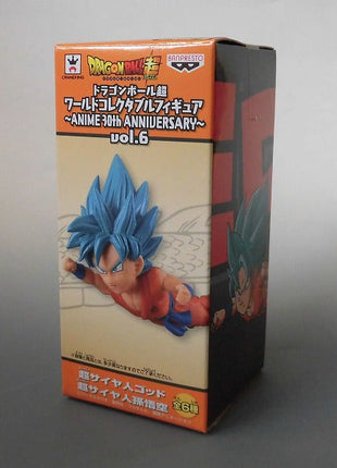 Dragon Ball Super World Collectable Figure -Anime 30th Anniversary ~ Vol.6 Super Saiyan God Super Saiyan Goku 37149