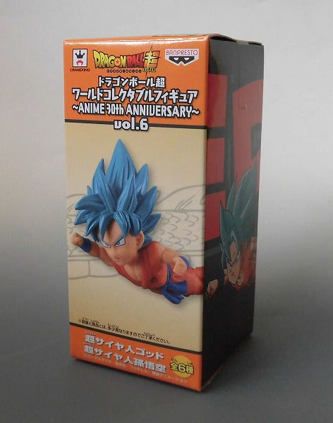 Dragon Ball Super World Collectable Figure -Anime 30th Anniversary ~ Vol.6 Super Saiyan God Super Saiyan Goku 37149 | animota