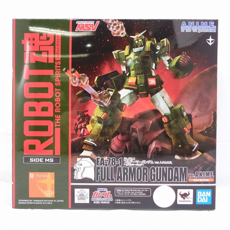 ROBOT Soul FA-78-1 Full Armor Gundam Ver. A.N.I.M.E. ~ Real Marking ~ | animota
