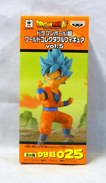 Dragon Ball Super World Collectable Figure Vol.5 DB Super 025 Super Saiyan God Super Saiyan Goku 37402 | animota