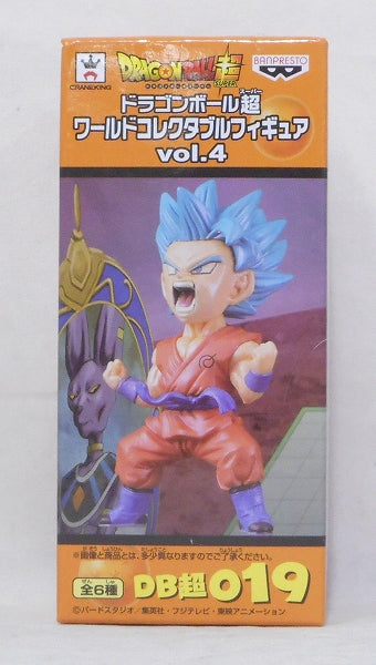 Dragon Ball Super World Collectable Figure Vol.4 Super Saiyan God Super Saiyan Son Goku (Kai Ken) DB Super 019 37225 | animota