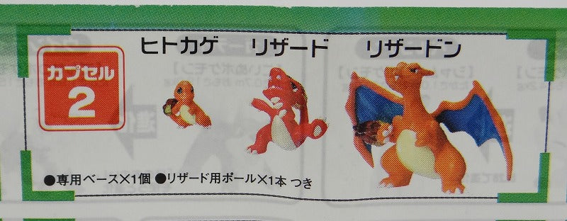 Pocket Monster Three -dimensional Pokemon Picture Book Special01 2 Lizard/Charizard/Charizard | animota