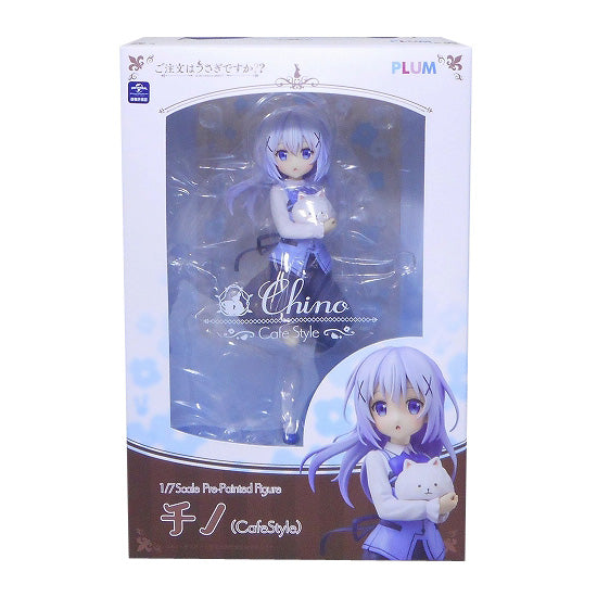 Plum (Plum) Chino (Cafe Style) 1/7pvc figure [First edition] (Is your order a rabbit ??) | animota