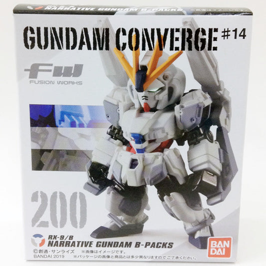 FW Gundam Converge #14 200 Narative Gundam B equipment | animota